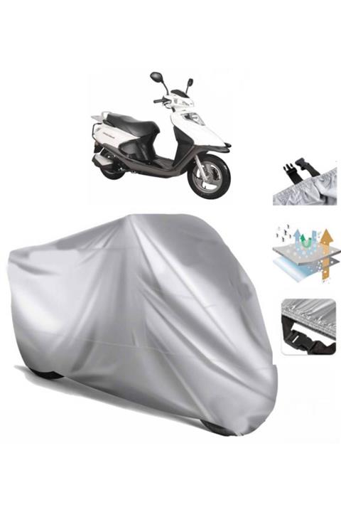 CoverPlus Rks Spontini 110 Motosiklet Brandası Motor Branda (bağlantı Tokalı)