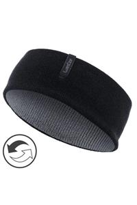 WEDZE Bandana - Çocuk Bandanası - Çift Taraflı Çocuk Bandanası - Çift Taraflı Bandana - Siyah/gri