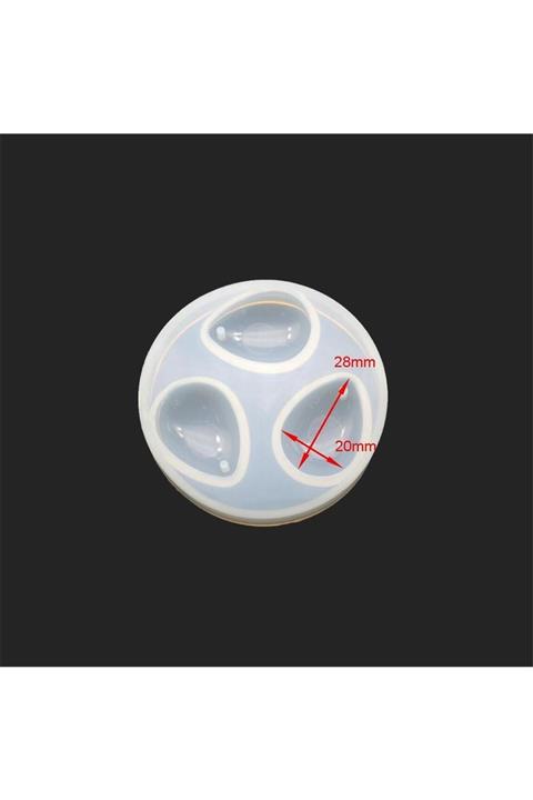 Hobizubi Küpe Ve Kolye Reçine Epoksi Kalıp - 10