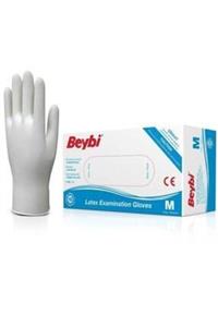 Beybi Latex Pudralı Eldiven M Beden 100 Adet 36881