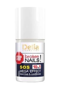 Delia Stop 10 In 1 Base Top Coat Hardener Tırnak Sertleştirci 11 Ml