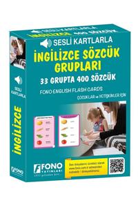 Fono Yayınları Çocuklar Ve Yetişkinler Için Ingilizce- Türkçe Sesli Kartlar – 33 Grupta 400 Sözcük