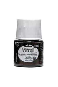 Pebeo Vitrail Solvent Bazlı Cam Boya 45ml Şişe - 05019 Red Violet