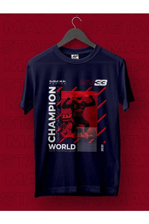 FANBOX SHOP Max Verstappen Şampiyonluk T-shirt