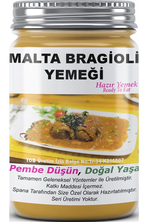 SPANA Malta Bragioli Yemeği Ev Yapımı Katkısız 330gr