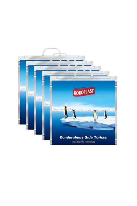 Koroplast Dondurulmuş Gıda Torbası 50x52 Cm - 5'li