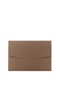 Ege Kum Beji Lüks Davetiye Zarfı  50 Adet 14x20 cm  270 gr