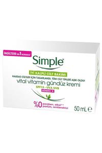 Simple Vital Vitamin Gündüz Kremi Spf 50 ml