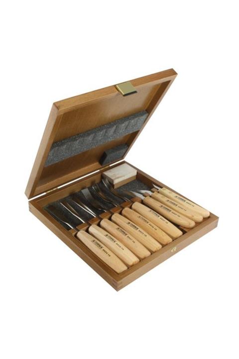 NAREX 894813 Wood Line Standart Ahşap Oyma Seti 10 Parça