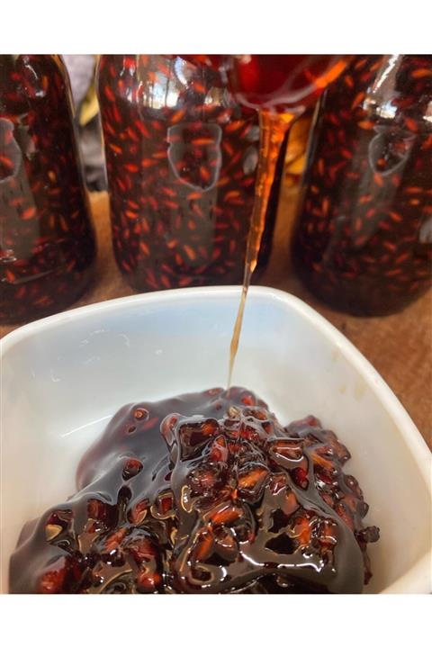 Doğal Organik Doğal Ev Yapımı Nefis Nar Reçeli 500gr