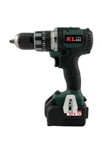 KLPRO Kldm18bh-50 18volt/5.0ah Li-ion Çift Akülü Kömürsüz Profesyonel Darbeli Matkap