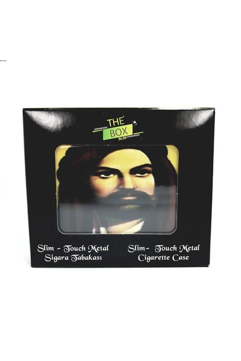 DEGRADE Hz. Ali Figürlü Metal Sigara Tabakası Kutusu