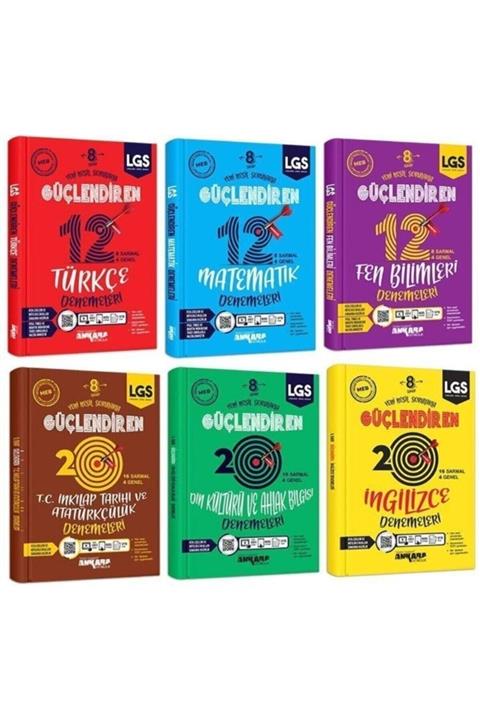 Ankara Yayınları Ankara Yayıncılık 8.sınıf Lgs Güçlendiren Tüm Dersler Deneme Seti