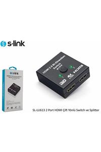 SLINK Sl-lu613 2 Port Çift Yönlü Hdmı Swıtch Ve Splıtter