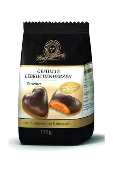 Kinder Gefüllte Lebkuchenherzen Zartbitter 150  gr