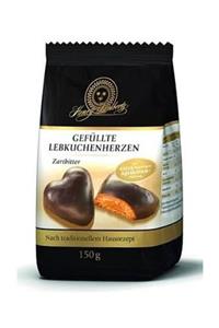 Kinder Gefüllte Lebkuchenherzen Zartbitter 150  gr