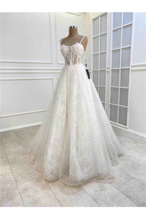 balginsposa Beyaz Gelinlik