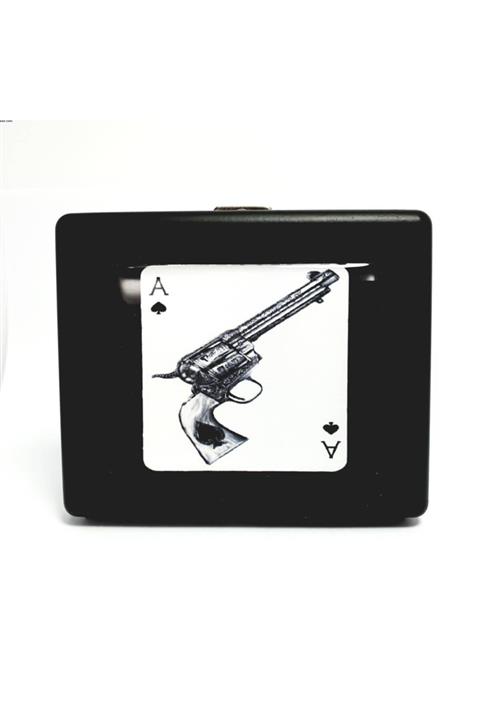 DEGRADE Maça As Figürlü Metal Kutu