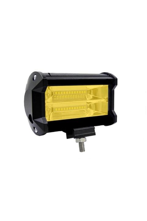 NETOTOMARKET Led Sis Lambası 36 Watt Sarı Ledli Off-road Pick-up Jeep Atv 12-24 Volt Uyumlu