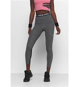 Nike Pro 365 Mid-rise Crop Training Legging Tight Fit Toparlayıcı Gri Siyah Tayt