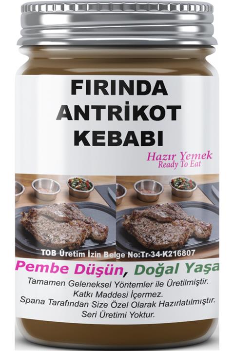 SPANA Fırında Antrikot Kebabı Ev Yapımı Katkısız 330gr
