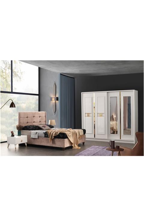 Sarvonni Erkan Mobilya Yeni Trend Gökçe Yatak Odası