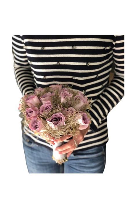 Çiçek Yolla Purple Buket Serisi