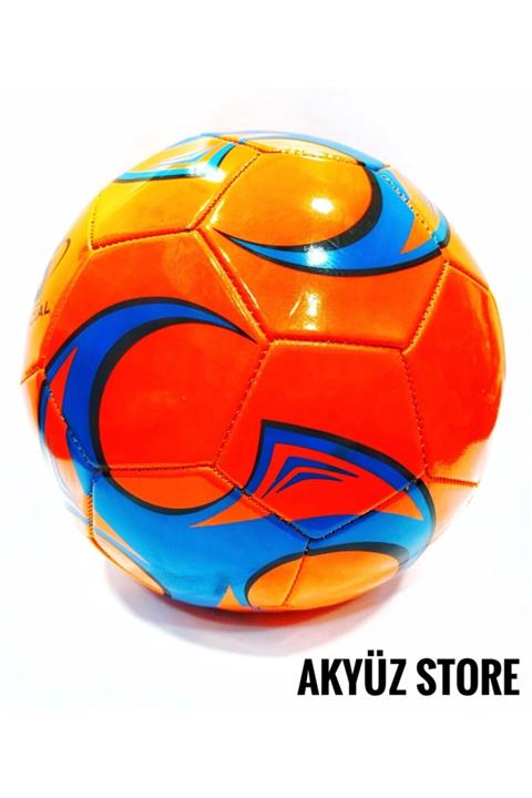 CAN Futbol Topu Dikişli No 5 - Turuncu
