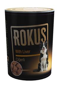 Rokus Ciğerli  410 gr Köpek Konserve Maması 24 Lü Ekomomik Koli