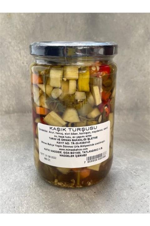 Mimas BAHÇE Yaz Kaşık Turşusu Katkısız Doğal 660cc
