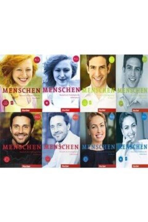 Klett Ernst /Schulbuch Menschen A1.1 + A1.2 + A2.1 + A2.2 4'lü Set