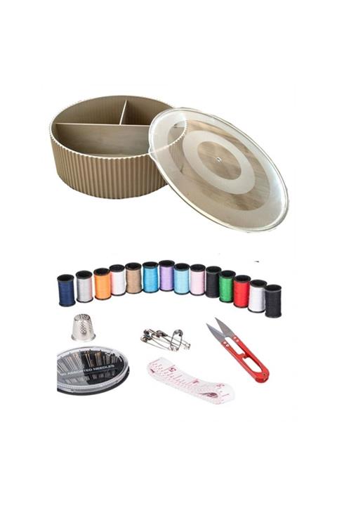 KaktüsKedi 2 Ad Dikiş Ve Takı Kutusu Dikiş Seti 712929