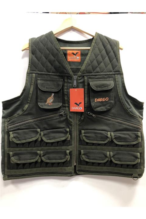 Dargo Avcı Yeleği 3xl Beden Haki Renk