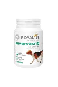 Royalist Brewers Yeast Köpekler Için Deri Tüy Sağlığı Ve Koku Giderici Tablet 150 Adet
