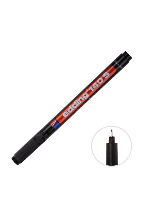 Edding 140 S Permanent Asetat Kalemi 0.3 Mm Uçlu Siyah 1 Adet