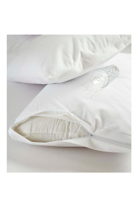 NOFKU 50x70 Micro Sıvı Geçirmez Yastık Alez Fermuarlı