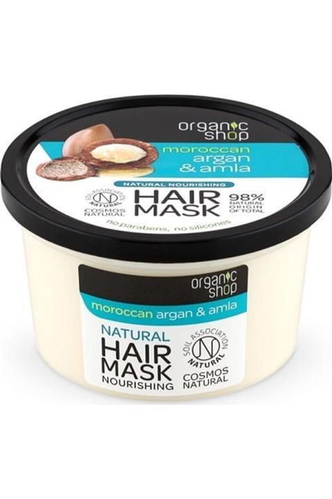 Organicera Organic Shop Argan & Amla Saç Maskesi 250 ml