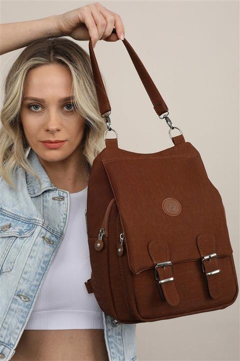 Dawntech Kadın Krinkıl Kumaş Okul El Ve Sırt Çantası