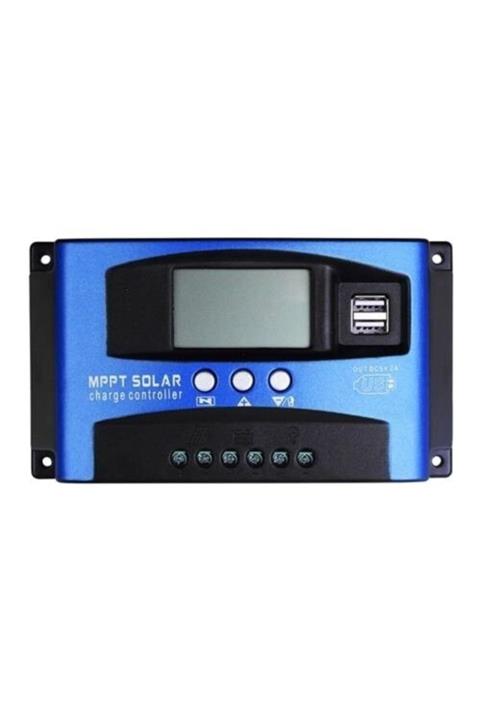 SpySoft 60a Mppt Dijital Solar Kontrol Cihazı 12v-24v Solar Akü Şarj Kontrol Cihazı Regülatörü Garantili