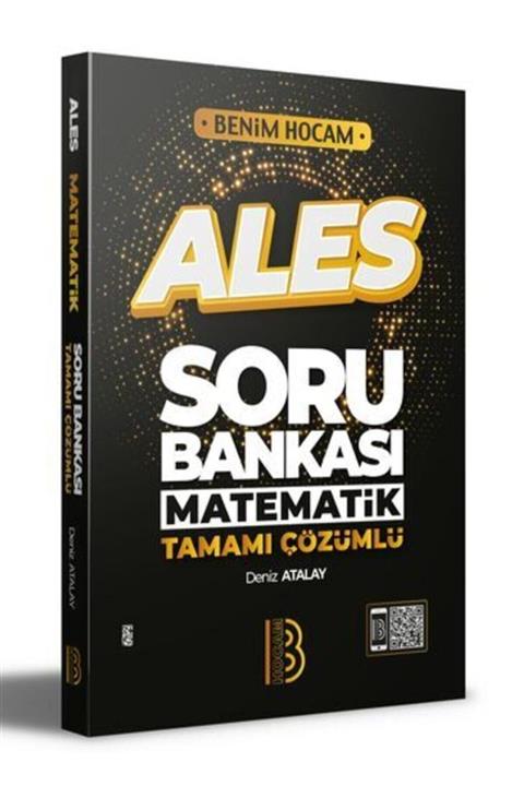 Benim Hocam Yayınları 2022 Ales Matematik Tamamı Çözümlü Soru Ban