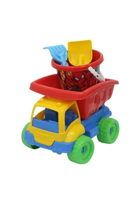 DEDE Spiderman Büyük Kamyon Plaj Set