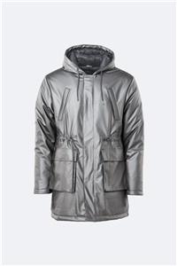 Rains Padded Parka Metallic Charcoal 1508-15_RNS