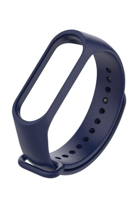 Kılıfreyonum Lacivert Xiaomi Mi Band 3 / Mi Band 4 Silikon Kordon