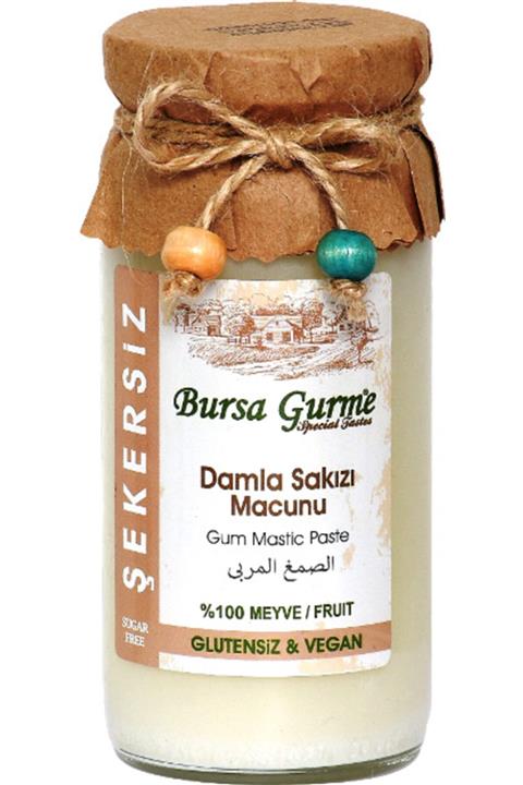 Bursa Gurme Damla Sakızı Macunu Glutensiz Vegan