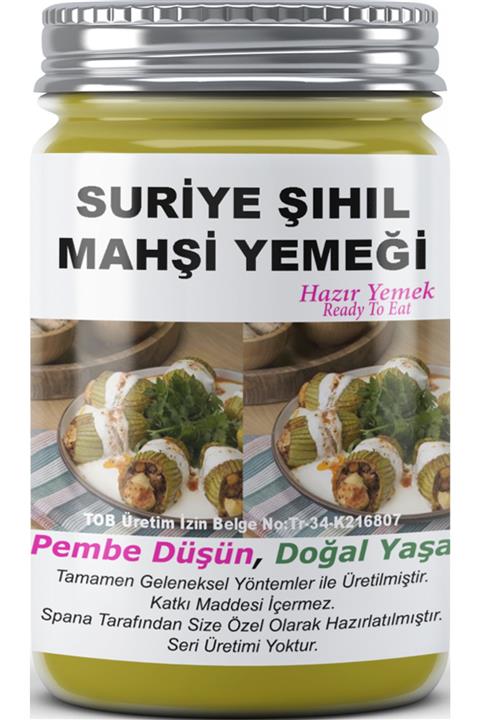 SPANA Suriye Şıhıl Mahşi Yemeği Ev Yapımı Katkısız 330gr