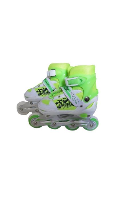 CEO SPORT Unisex Çocuk Yeşil Renk Ayarlanabilir Paten
