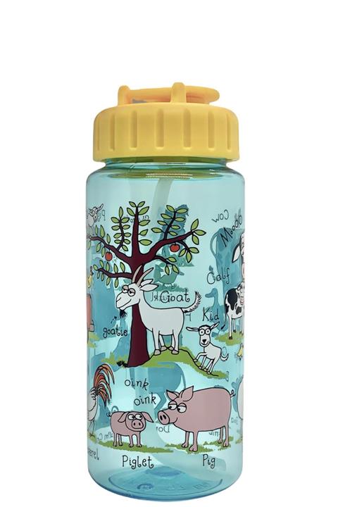 Tyrrell Katz Pipetli Matara 400ml Farmyard // Çiftlik Hayvanları