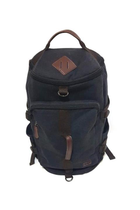 ÇÇS Kullanışlı Siyah Kanvas Sırt Çantası 51219