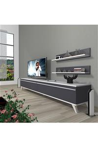 Decoraktiv Eko 4 Mdf Std Retro Tv Ünitesi Tv Sehpası