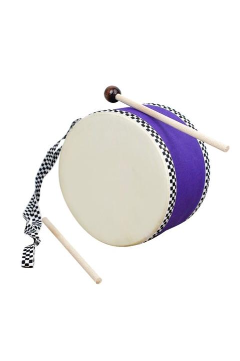 SAMTOYS Çocuk Davulu Deri El Yapımı